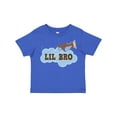 thumbnail image 1 of Inktastic Lil Bro Airplane Boys Pilot Brother Boys Toddler T-Shirt, 1 of 5