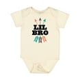 thumbnail image 1 of Inktastic Lil Bro Boys Native Arrow Brother Boys Baby Bodysuit, 1 of 5