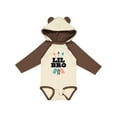 thumbnail image 1 of Inktastic Lil Bro Boys Native Arrow Brother Boys Long Sleeve Baby Bodysuit, 1 of 5