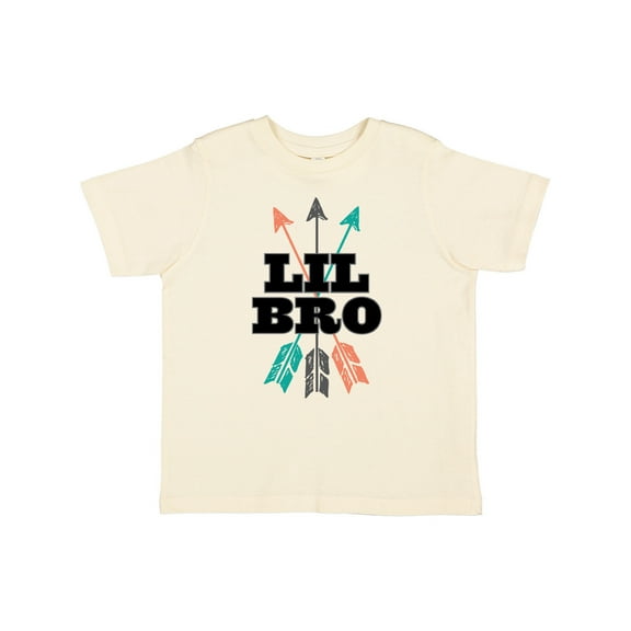 Inktastic Lil Bro Boys Native Arrow Brother Boys Toddler T-Shirt