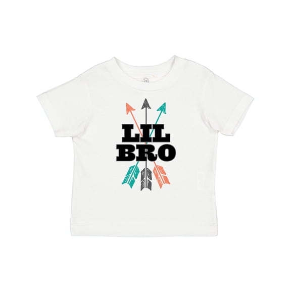 Inktastic Lil Bro Boys Native Arrow Brother Boys Toddler T-Shirt