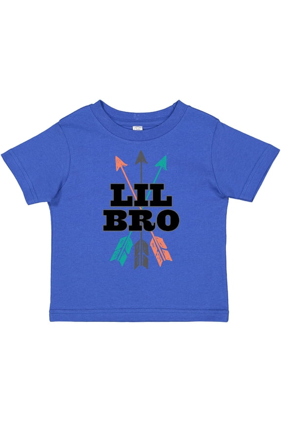 Lil Bro Boys Native Arrow Brother Boys Toddler T-Shirt