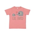 thumbnail image 1 of Inktastic Lil Bro Matching Elephant Boys Toddler T-Shirt, 1 of 5