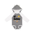 thumbnail image 1 of Inktastic Lil Builder Future Construction Worker Boys or Girls Long Sleeve Baby Bodysuit, 1 of 5