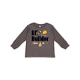 thumbnail image 1 of Inktastic Lil Builder Future Construction Worker Boys or Girls Long Sleeve Toddler T-Shirt, 1 of 5