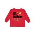 thumbnail image 1 of Inktastic Lil Builder Future Construction Worker Boys or Girls Long Sleeve Toddler T-Shirt, 1 of 5
