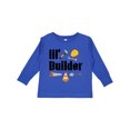 thumbnail image 1 of Inktastic Lil Builder Future Construction Worker Boys or Girls Long Sleeve Toddler T-Shirt, 1 of 5