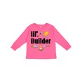 thumbnail image 1 of Inktastic Lil Builder Future Construction Worker Boys or Girls Long Sleeve Toddler T-Shirt, 1 of 5