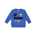 thumbnail image 1 of Inktastic Lil Builder Future Construction Worker Toddler Sweatshirt, 1 of 4