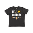 thumbnail image 1 of Inktastic Lil Builder- Future Construction Worker Youth T-Shirt, 1 of 5
