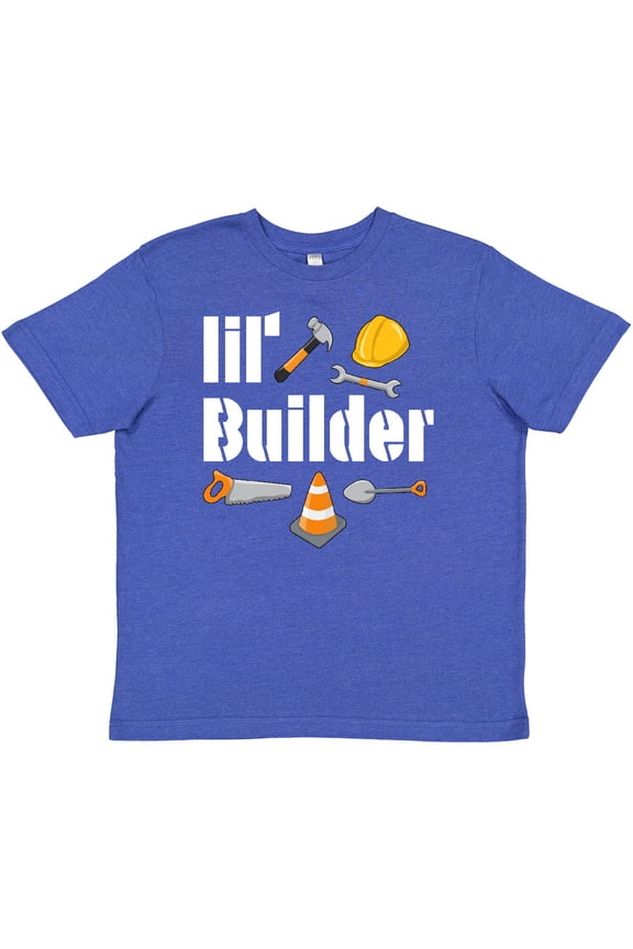 Lil Builder- Future Construction Worker Youth T-Shirt