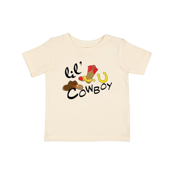 Inktastic Lil' Cowboy Boys Baby T-Shirt