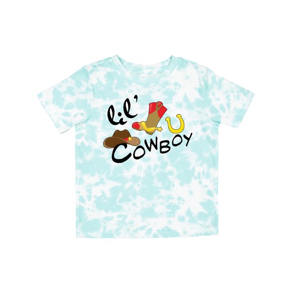 Inktastic Lil' Cowboy Boys Toddler T-Shirt