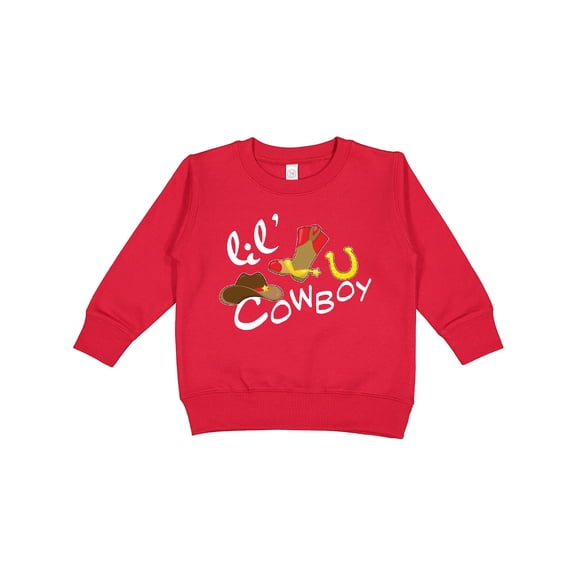 Inktastic Lil' Cowboy Toddler Sweatshirt