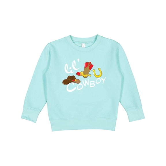 Inktastic Lil' Cowboy Toddler Sweatshirt