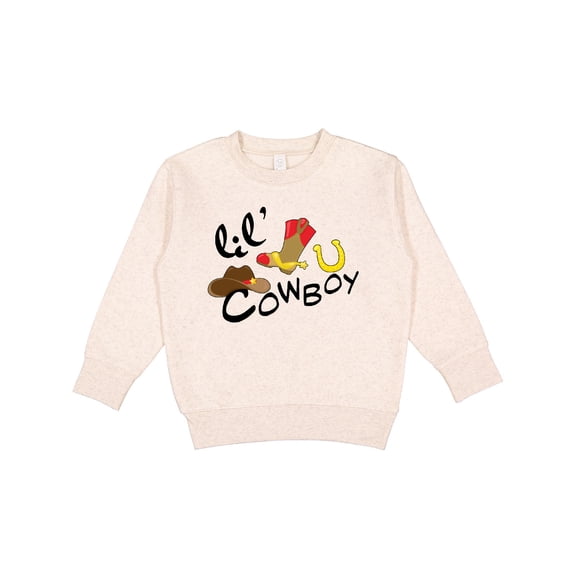 Inktastic Lil' Cowboy Toddler Sweatshirt