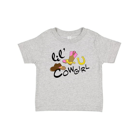 Inktastic Lil' Cowgirl Girls Baby T-Shirt
