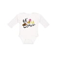 thumbnail image 1 of Inktastic Lil' Cowgirl Girls Long Sleeve Baby Bodysuit, 1 of 5