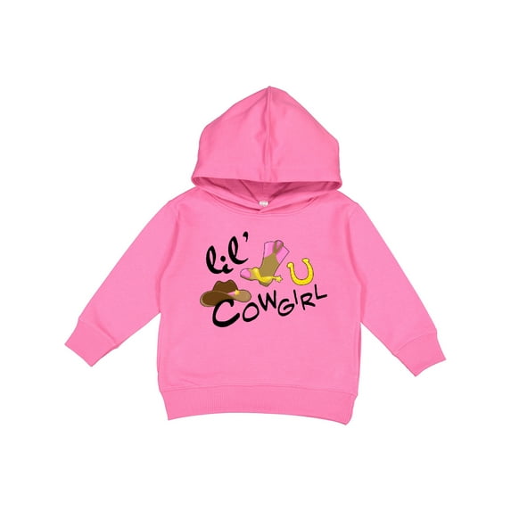 Inktastic Lil' Cowgirl Toddler Hoodie