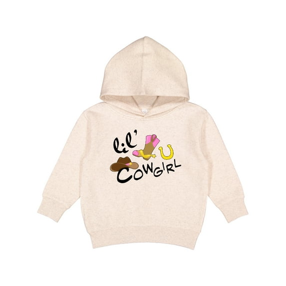 Inktastic Lil' Cowgirl Toddler Hoodie