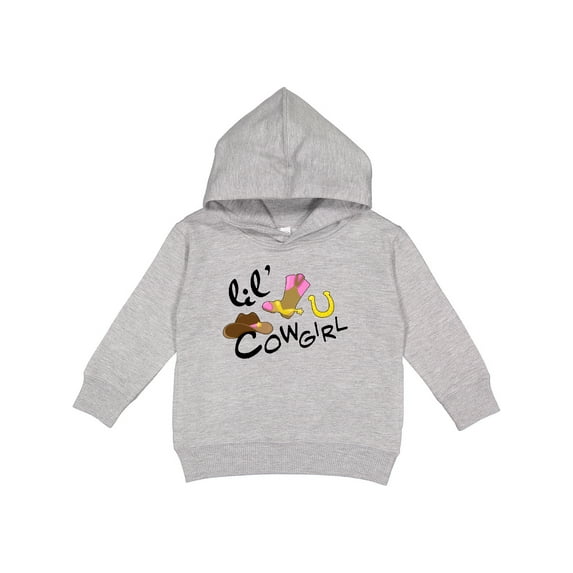 Inktastic Lil' Cowgirl Toddler Hoodie