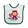 thumbnail image 1 of Inktastic Lil' Devil Boys or Girls Baby Bib, 1 of 4
