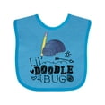 thumbnail image 1 of Inktastic Lil Doodle Bug Cute Artist Boys or Girls Baby Bib, 1 of 4
