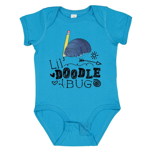 Inktastic Lil Doodle Bug Cute Artist Boys or Girls Baby Bodysuit