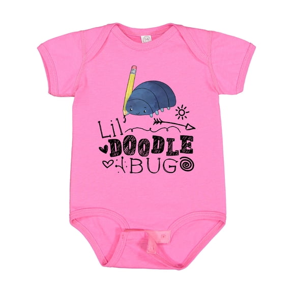 Inktastic Lil Doodle Bug Cute Artist Boys or Girls Baby Bodysuit