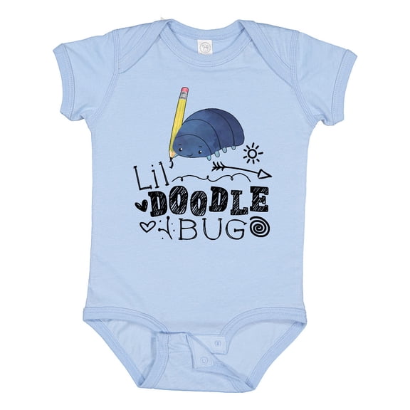 Inktastic Lil Doodle Bug Cute Artist Boys or Girls Baby Bodysuit