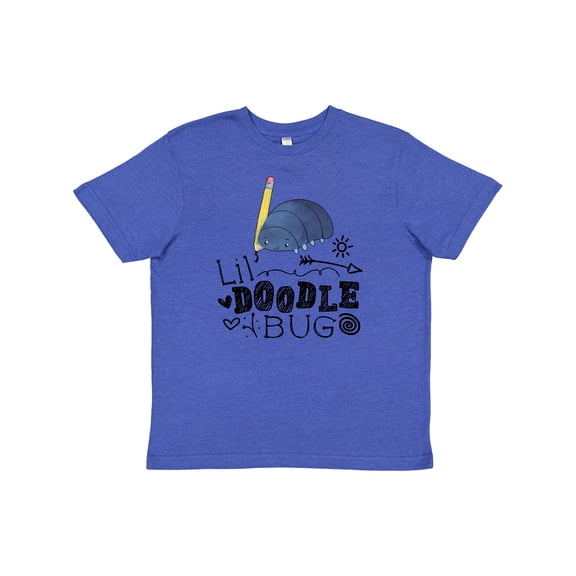 Inktastic Lil Doodle Bug Cute Artist Youth T-Shirt