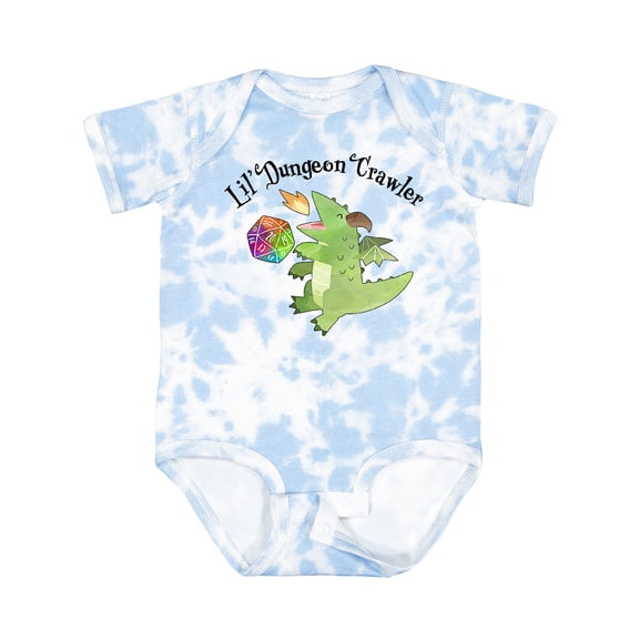 Inktastic Lil' Dungeon Crawler Cute Dragon Boys or Girls Baby Bodysuit