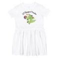 thumbnail image 1 of Inktastic Lil' Dungeon Crawler Cute Dragon Girls Toddler Dress, 1 of 5