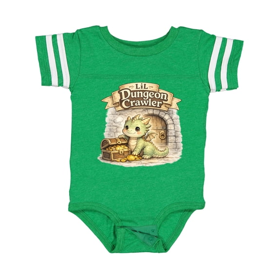 Inktastic Lil Dungeon Dragon Boys or Girls Baby Bodysuit