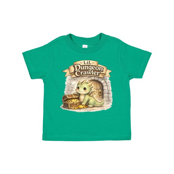 Inktastic Lil Dungeon Dragon Boys or Girls Toddler T-Shirt
