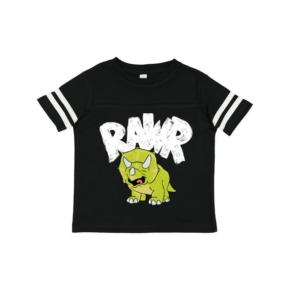 Inktastic Lil' Green Triceratops Rawr Boys or Girls Toddler T-Shirt