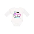 thumbnail image 1 of Inktastic Lil Miss Kinder Grad with Arrows Girls Long Sleeve Baby Bodysuit, 1 of 5