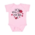 thumbnail image 1 of Inktastic Lil Miss Love Bug with Lady Bug and Hearts Girls Baby Bodysuit, 1 of 5