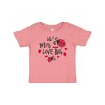 thumbnail image 1 of Inktastic Lil Miss Love Bug with Lady Bug and Hearts Girls Baby T-Shirt, 1 of 5