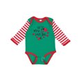 thumbnail image 1 of Inktastic Lil Miss Love Bug with Lady Bug and Hearts Girls Long Sleeve Baby Bodysuit, 1 of 5