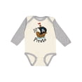 thumbnail image 1 of Inktastic Lil' Pirate Pirate Ship, Blue Bandana Boys or Girls Long Sleeve Baby Bodysuit, 1 of 5