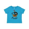 thumbnail image 1 of Inktastic Lil' Pirate Pirate Ship, Blue Bandana Boys or Girls Toddler T-Shirt, 1 of 5