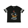 thumbnail image 1 of Inktastic Lil' Pirate Pirate Ship, Blue Bandana Boys or Girls Toddler T-Shirt, 1 of 5