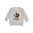 thumbnail image 1 of Inktastic Lil' Pirate Pirate Ship, Pink Bandana Toddler Sweatshirt, 1 of 4
