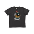 thumbnail image 1 of Inktastic Lil' Pirate pirate ship, blue bandana Youth T-Shirt, 1 of 5