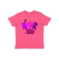 thumbnail image 1 of Inktastic Lil' Purple Bronto Rawr Youth T-Shirt, 1 of 5