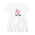 thumbnail image 1 of Inktastic Lil Sis Girls Owl Sister Announcement Girls Baby Dress, 1 of 5