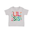 thumbnail image 1 of Inktastic Lil Sis Girls Sister Announcement Girls Toddler T-Shirt, 1 of 5