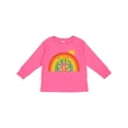 thumbnail image 1 of Inktastic Lil Sis Rainbow Sun Design Boys or Girls Long Sleeve Toddler T-Shirt, 1 of 5
