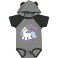 thumbnail image 1 of Inktastic Lil Sis Unicorn Little Sister Girls Baby Bodysuit, 1 of 5